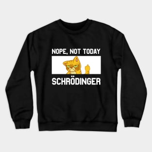 Schroedingers Cat Funny Physicist Dark Humor Crewneck Sweatshirt